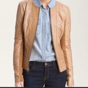 Trouvé Channel Quilted Leather Jacket S